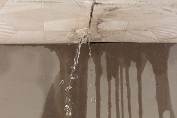 Professional Flood Damage Cleanup technician working in Tahoka, TX